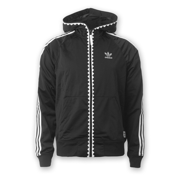 adidas hooded flock men's jacket